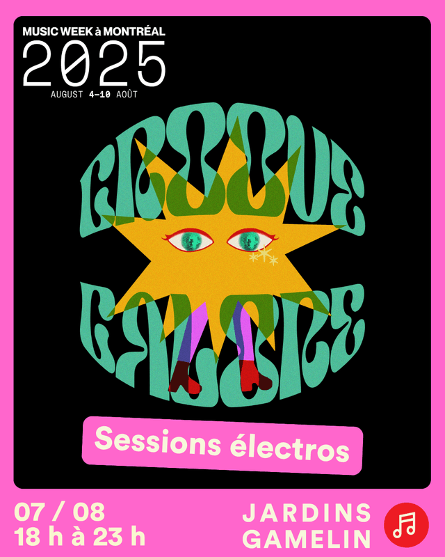 Groove Galore x Jardins Gamelin